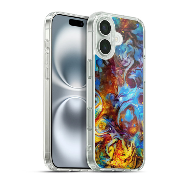 Cosmo18 Jupiter Fantasy Burst Soft Gel Case for Apple iPhone 16 Plus & MagSafe