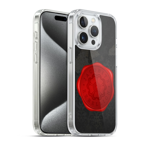 Outlander Graphics Jacobite Seal Soft Gel Case for Apple iPhone 15 Pro & MagSafe