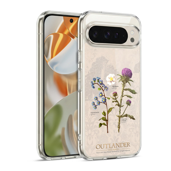 Outlander Graphics Flowers Soft Gel Case for Google Pixel 9 / Pixel 9 Pro