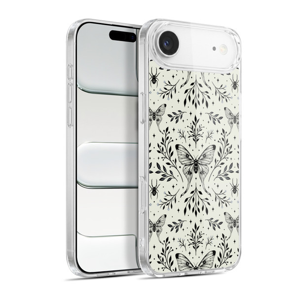 Episodic Drawing Art Mystical Butterfly Pattern Soft Gel Case for Apple iPhone 17 Air