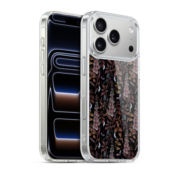 Episodic Drawing Art Witch Garden Pattern Soft Gel Case for Apple iPhone 17 Pro