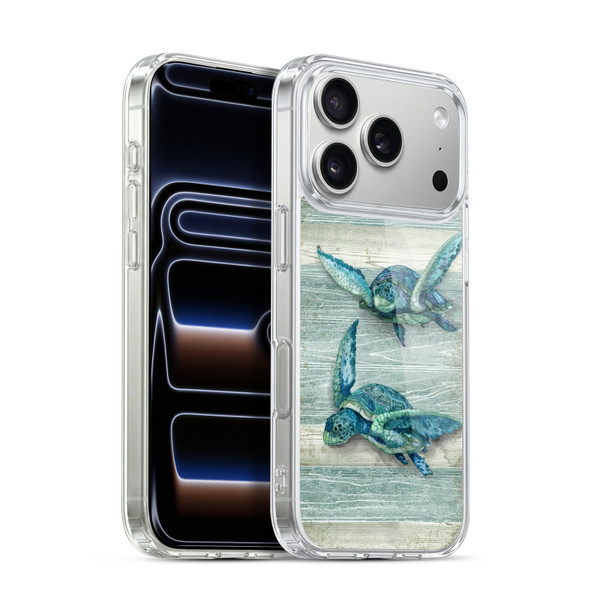 Paul Brent Sea Creatures Turtle Soft Gel Case for Apple iPhone 17 Pro