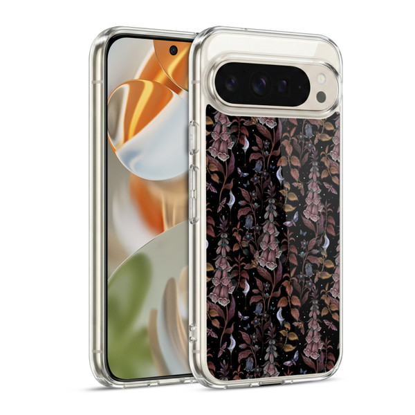 Episodic Drawing Art Witch Garden Pattern Soft Gel Case for Google Pixel 9 / Pixel 9 Pro