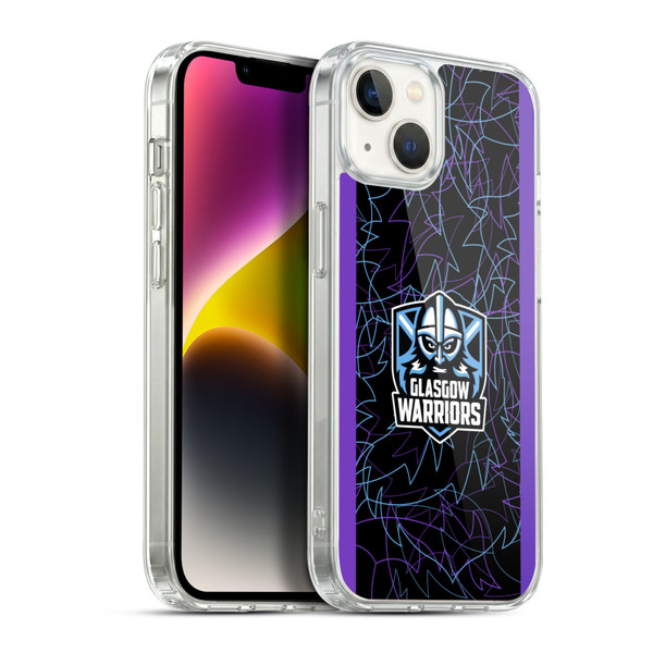 Glasgow Warriors 2024/25 Crest Kit Training Soft Gel Case for Apple iPhone 14 Plus & MagSafe