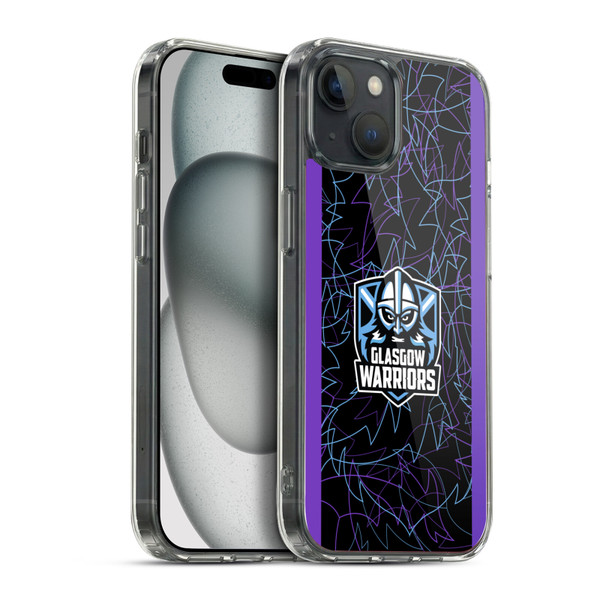 Glasgow Warriors 2024/25 Crest Kit Training Soft Gel Case for Apple iPhone 15 Plus & MagSafe