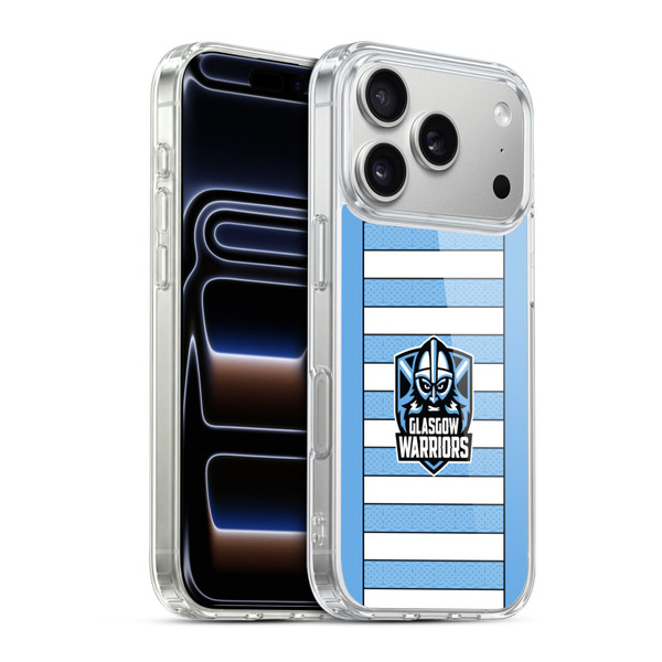 Glasgow Warriors 2024/25 Crest Kit Away Soft Gel Case for Apple iPhone 17 Pro
