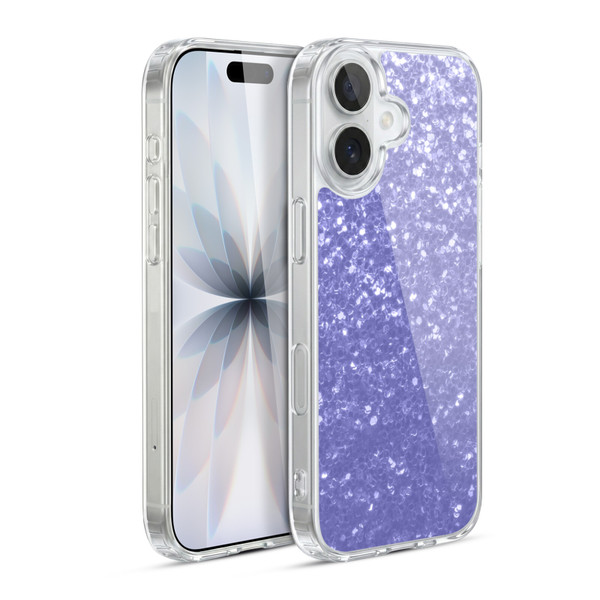 PLdesign Sparkle Prints Lavender Soft Gel Case for Apple iPhone 17