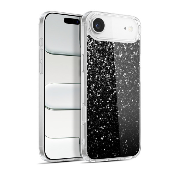 PLdesign Sparkle Prints Black Soft Gel Case for Apple iPhone 17 Air