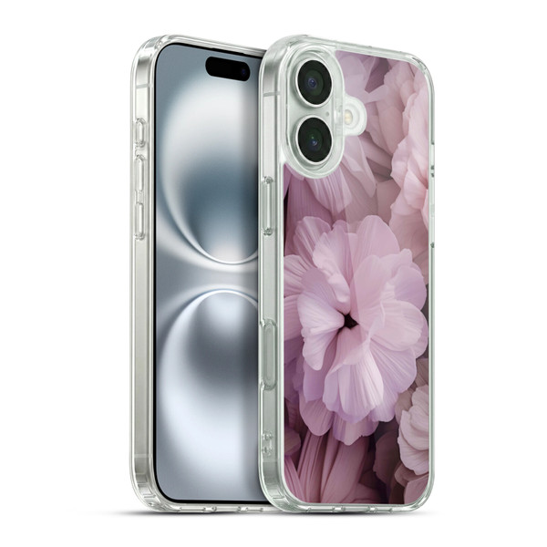 LebensArt Birds And Floral Romance Soft Gel Case for Apple iPhone 16 Plus & MagSafe