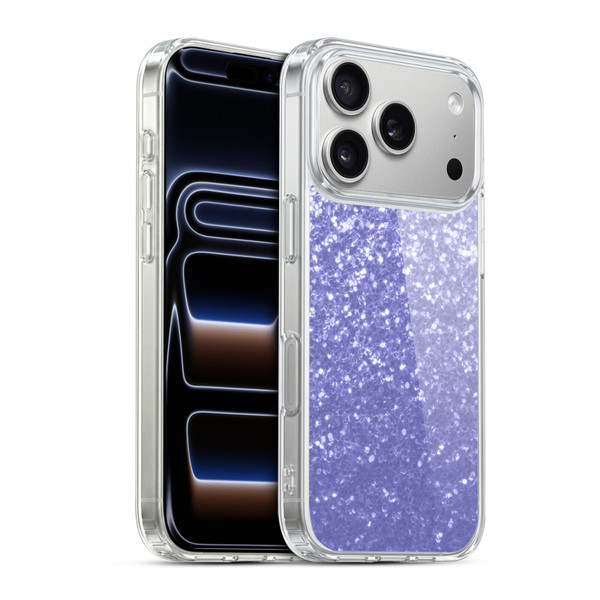 PLdesign Sparkle Prints Lavender Soft Gel Case for Apple iPhone 17 Pro