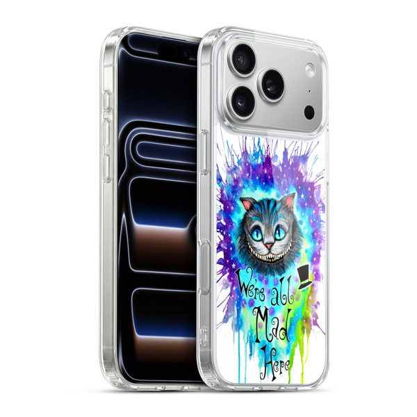 Pixie Cold Cats We Are All Mad Here Soft Gel Case for Apple iPhone 17 Pro Max