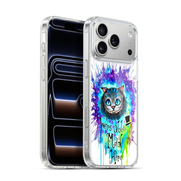 Pixie Cold Cats We Are All Mad Here Soft Gel Case for Apple iPhone 17 Pro Max