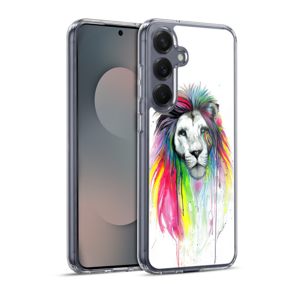 Pixie Cold Cats Rainbow Mane Soft Gel Case for Samsung Galaxy S25+ & MagSafe