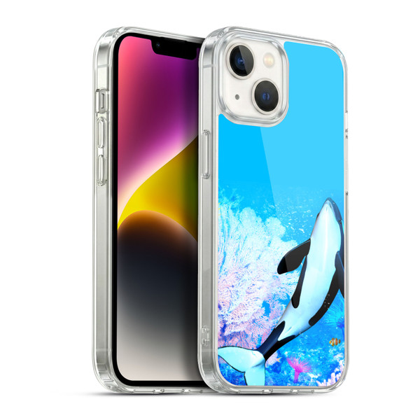 Simone Gatterwe Life In Sea Orca Soft Gel Case for Apple iPhone 14