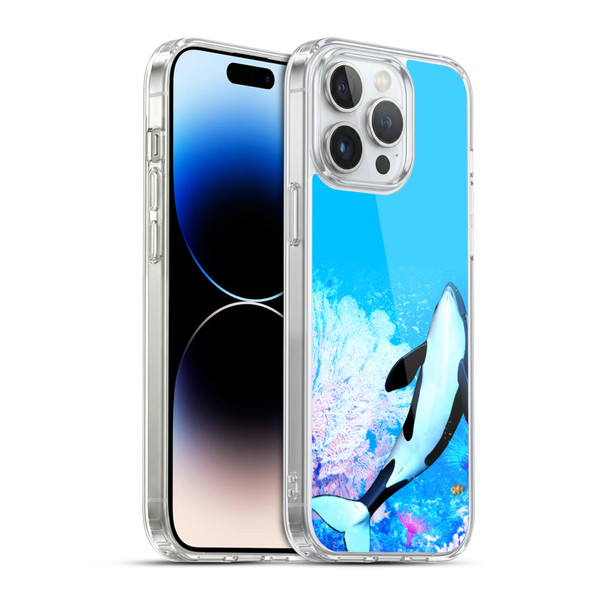 Simone Gatterwe Life In Sea Orca Soft Gel Case for Apple iPhone 14 Pro Max & MagSafe