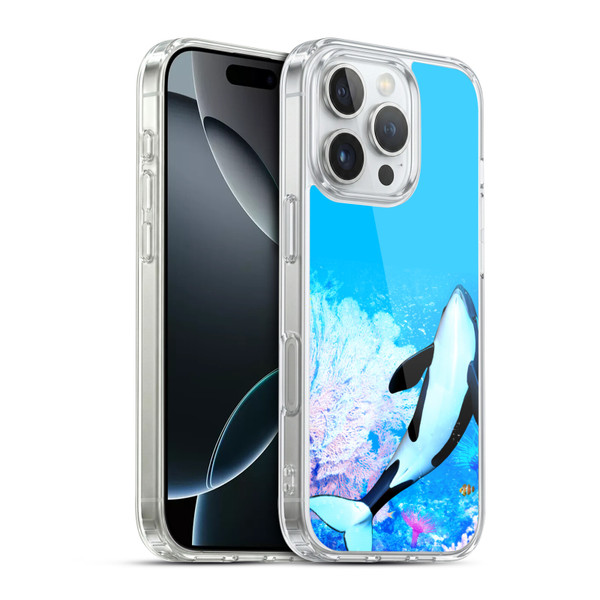 Simone Gatterwe Life In Sea Orca Soft Gel Case for Apple iPhone 16 Pro & MagSafe
