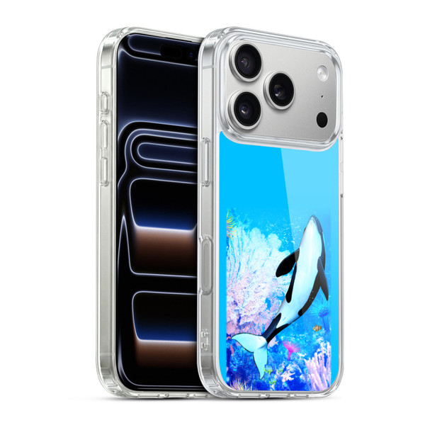Simone Gatterwe Life In Sea Orca Soft Gel Case for Apple iPhone 17 Pro