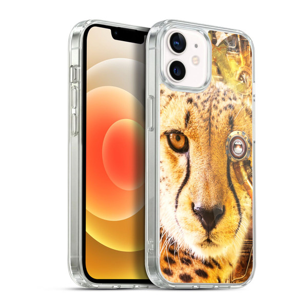 Simone Gatterwe Steampunk Cheetah Soft Gel Case for Apple iPhone 12 / iPhone 12 Pro & MagSafe