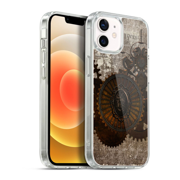 Simone Gatterwe Steampunk Letter Soft Gel Case for Apple iPhone 12 / iPhone 12 Pro & MagSafe