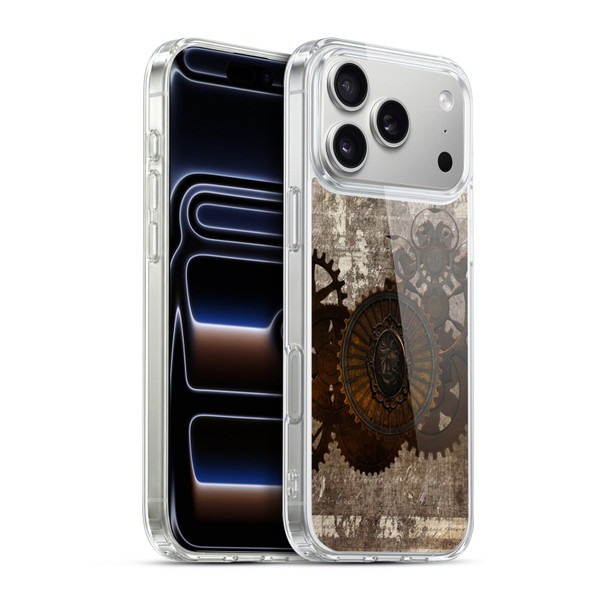 Simone Gatterwe Steampunk Letter Soft Gel Case for Apple iPhone 17 Pro Max