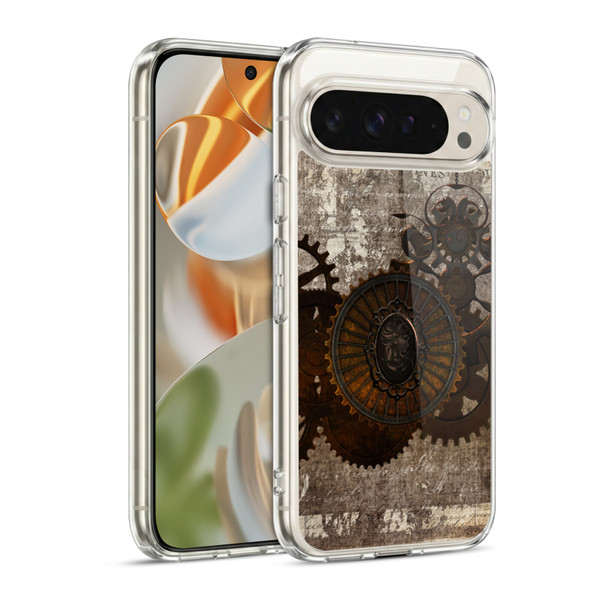 Simone Gatterwe Steampunk Letter Soft Gel Case for Google Pixel 9 / Pixel 9 Pro