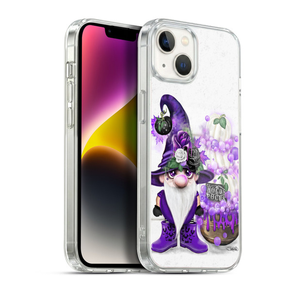 Sheena Pike Holiday Halloween Gnome Witch Soft Gel Case for Apple iPhone 14 Plus & MagSafe