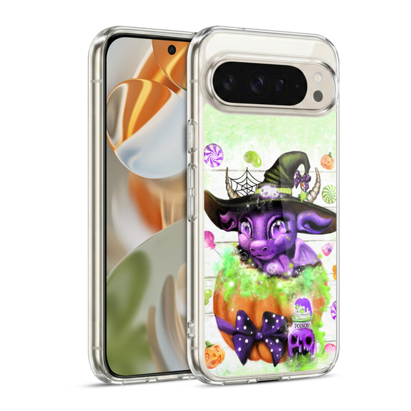Sheena Pike Holiday Witchy Halloween Dragon Soft Gel Case for Google Pixel 9 / Pixel 9 Pro