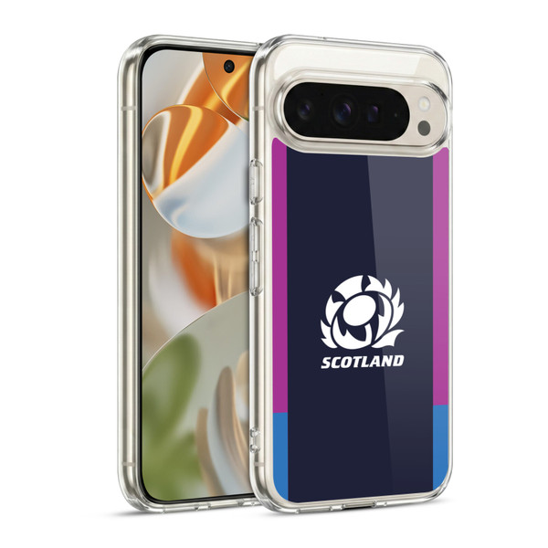Scotland Rugby Crest Kit 2021/22 Home Soft Gel Case for Google Pixel 9 / Pixel 9 Pro