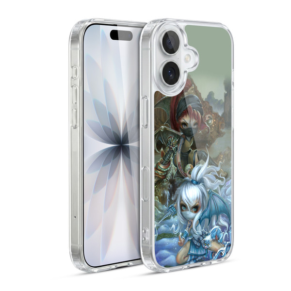 Strangeling Dragon Earth Ninja Fairies Soft Gel Case for Apple iPhone 17