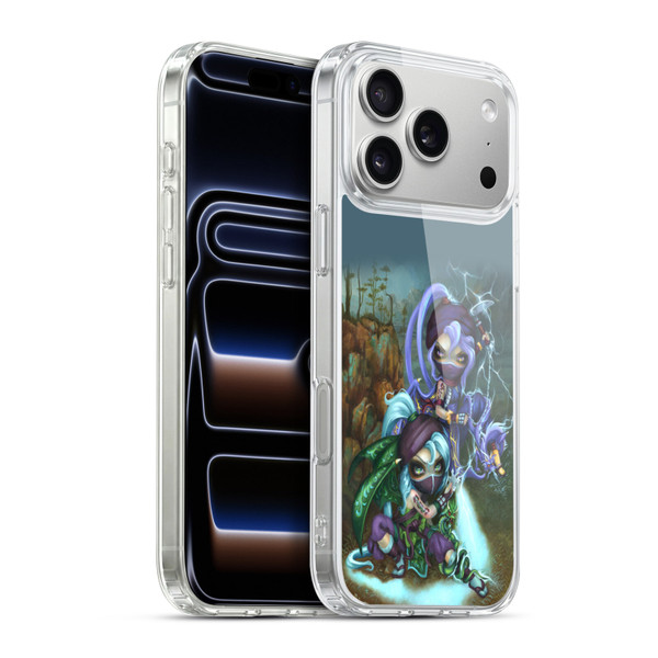Strangeling Dragon Lightning Ninja Fairies Soft Gel Case for Apple iPhone 17 Pro Max
