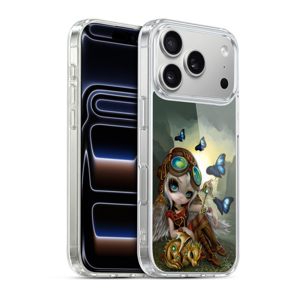 Strangeling Dragon Steampunk Fairy Soft Gel Case for Apple iPhone 17 Pro