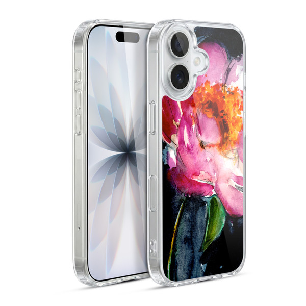 Mai Autumn Floral Blooms Peony Soft Gel Case for Apple iPhone 17