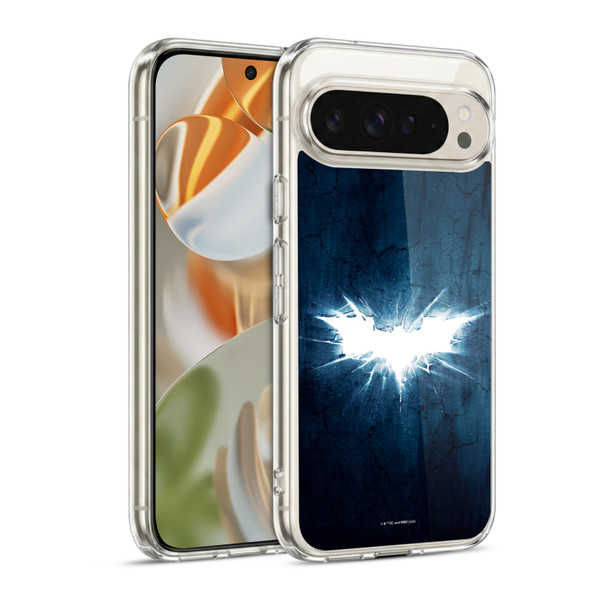 The Dark Knight Rises Logo Grunge Soft Gel Case for Google Pixel 9 / Pixel 9 Pro