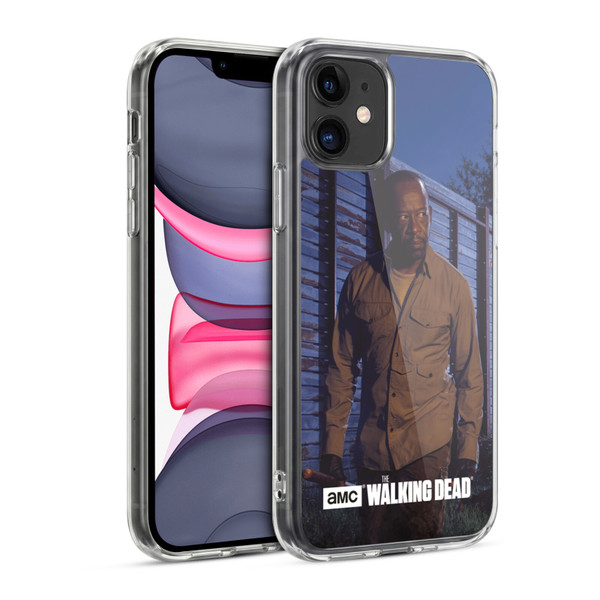 AMC The Walking Dead Filtered Characters Morgan Soft Gel Case for Apple iPhone 11