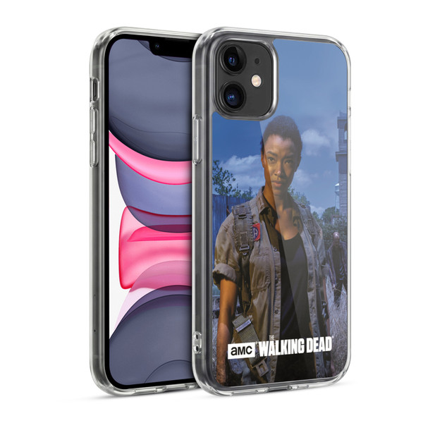 AMC The Walking Dead Filtered Characters Sasha Soft Gel Case for Apple iPhone 11