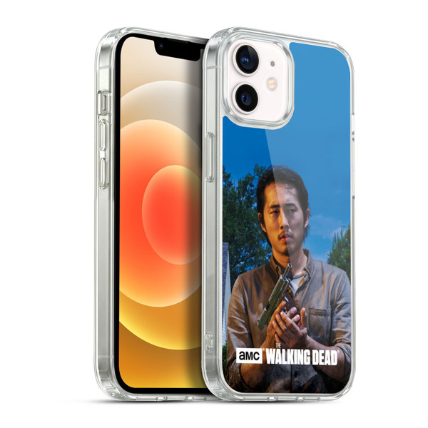 AMC The Walking Dead Filtered Characters Glenn Soft Gel Case for Apple iPhone 12 / iPhone 12 Pro & MagSafe