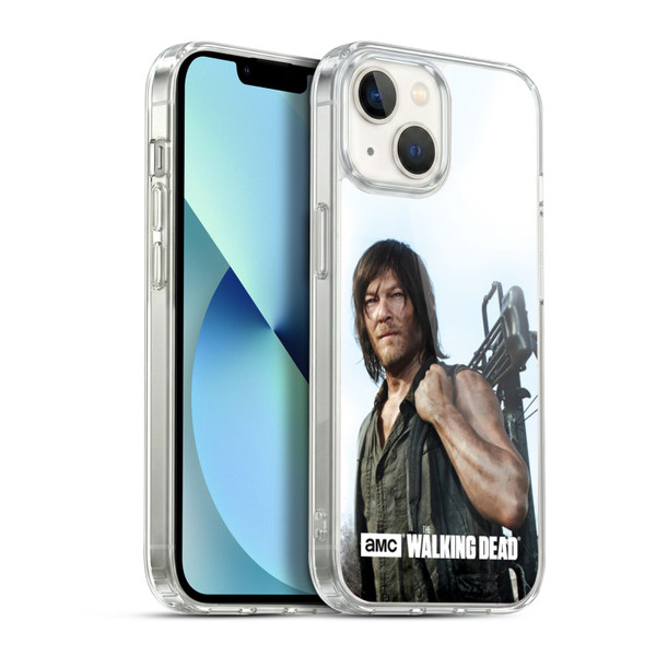 AMC The Walking Dead Filtered Characters Daryl Crossbow Soft Gel Case for Apple iPhone 13