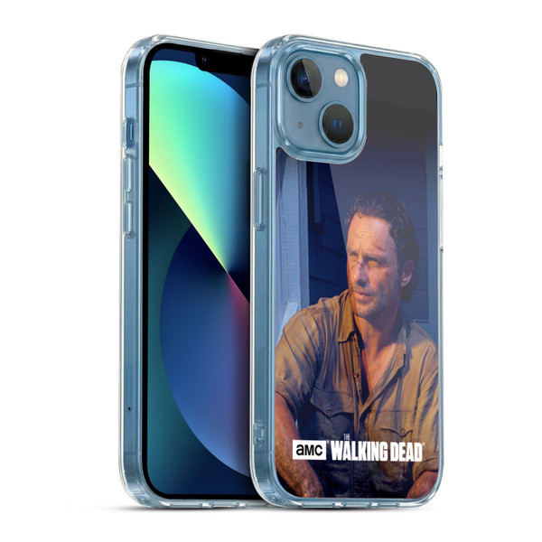 AMC The Walking Dead Filtered Characters Rick Soft Gel Case for Apple iPhone 13 Mini & MagSafe