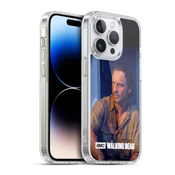 AMC The Walking Dead Filtered Characters Rick Soft Gel Case for Apple iPhone 13 Pro & MagSafe