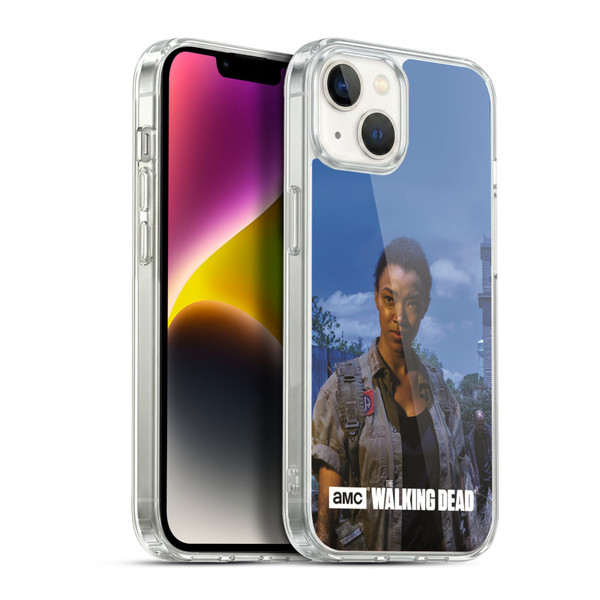 AMC The Walking Dead Filtered Characters Sasha Soft Gel Case for Apple iPhone 14 Plus & MagSafe