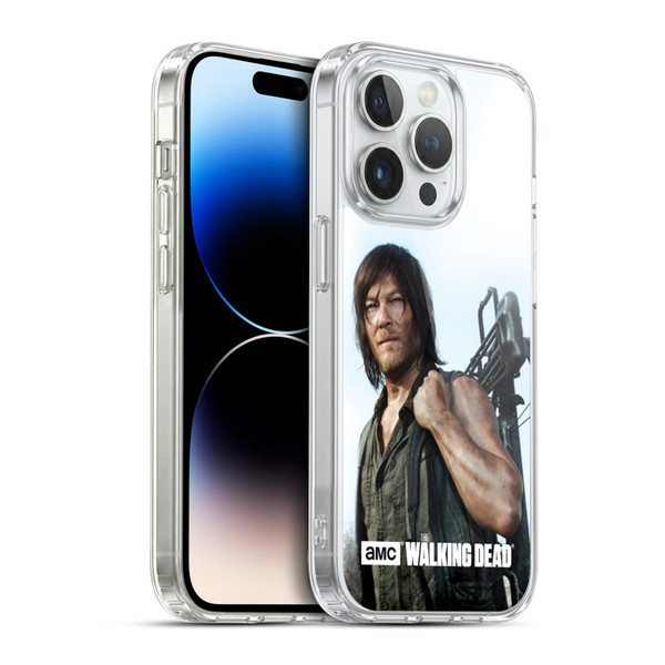 AMC The Walking Dead Filtered Characters Daryl Crossbow Soft Gel Case for Apple iPhone 14 Pro & MagSafe