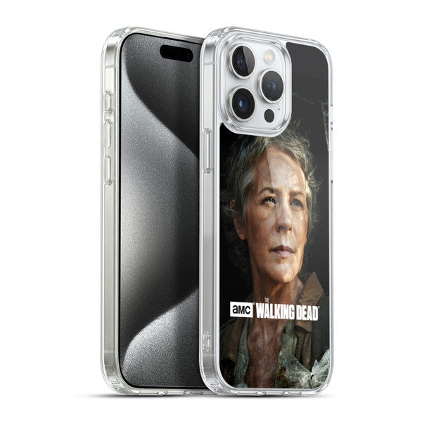 AMC The Walking Dead Filtered Characters Carol Soft Gel Case for Apple iPhone 15 Pro Max & MagSafe