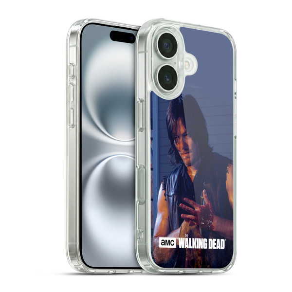 AMC The Walking Dead Filtered Characters Daryl Soft Gel Case for Apple iPhone 16 & MagSafe