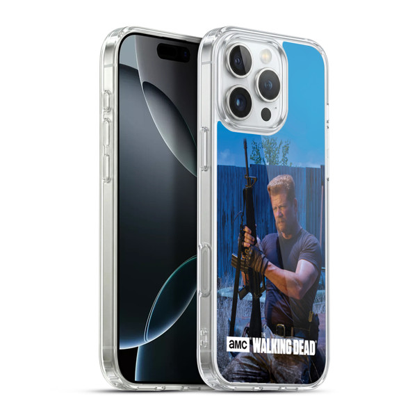 AMC The Walking Dead Filtered Characters Abraham Soft Gel Case for Apple iPhone 16 Pro Max & MagSafe