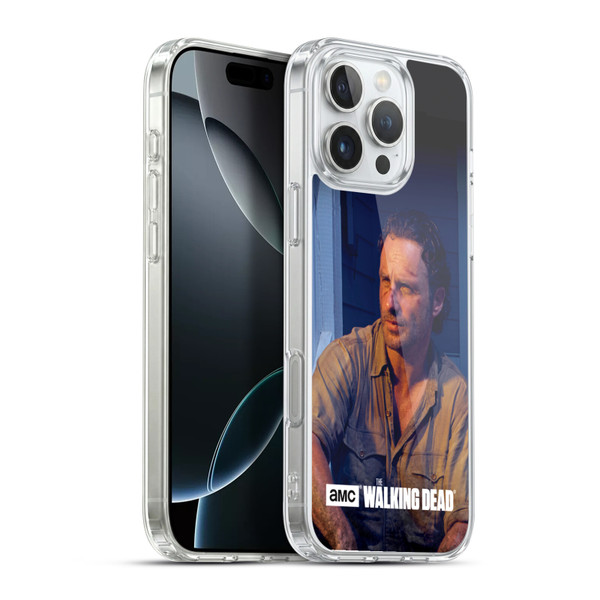 AMC The Walking Dead Filtered Characters Rick Soft Gel Case for Apple iPhone 16 Pro Max & MagSafe