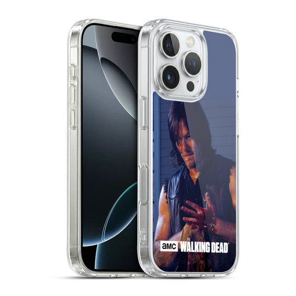 AMC The Walking Dead Filtered Characters Daryl Soft Gel Case for Apple iPhone 16 Pro & MagSafe