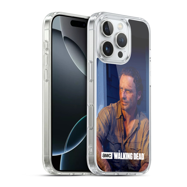 AMC The Walking Dead Filtered Characters Rick Soft Gel Case for Apple iPhone 16 Pro & MagSafe