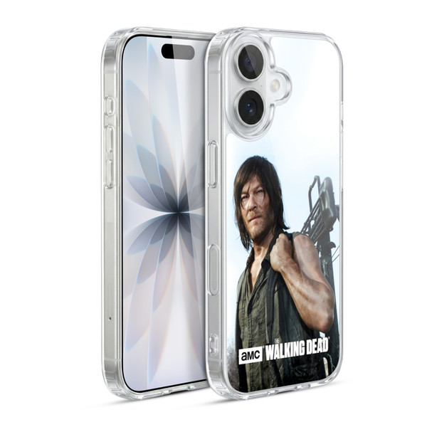 AMC The Walking Dead Filtered Characters Daryl Crossbow Soft Gel Case for Apple iPhone 17