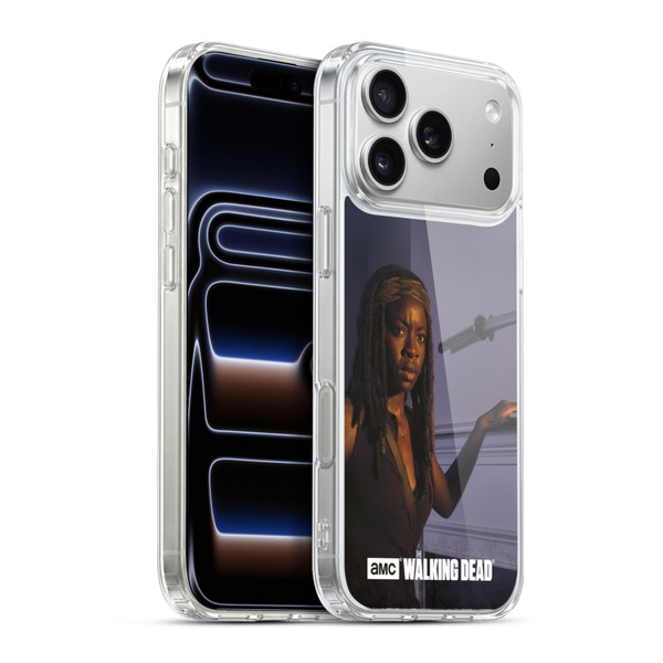 AMC The Walking Dead Filtered Characters Michonne Soft Gel Case for Apple iPhone 17 Pro Max
