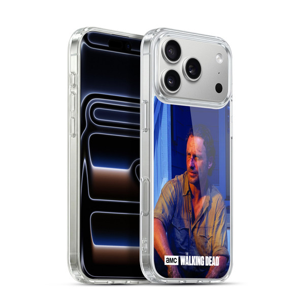 AMC The Walking Dead Filtered Characters Rick Soft Gel Case for Apple iPhone 17 Pro Max